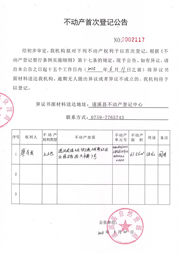 不動產首次登記公告（廖馬發）.jpg