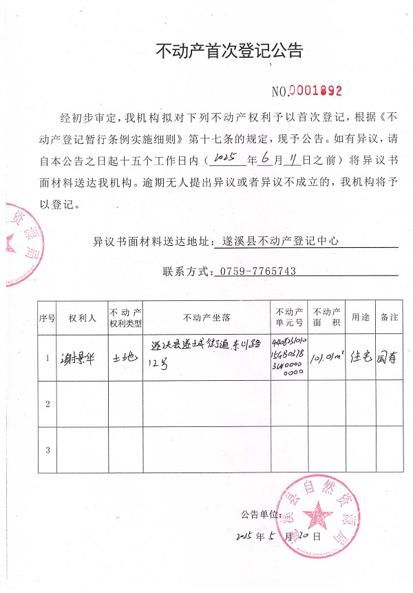 不動產首次登記公告（謝景華）1.jpg