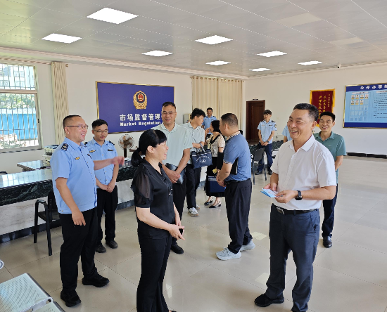 跨域交流拓思路，共促“兩化”提質效——麻章區市場監管局到遂溪縣市場監管局開展交流活動
